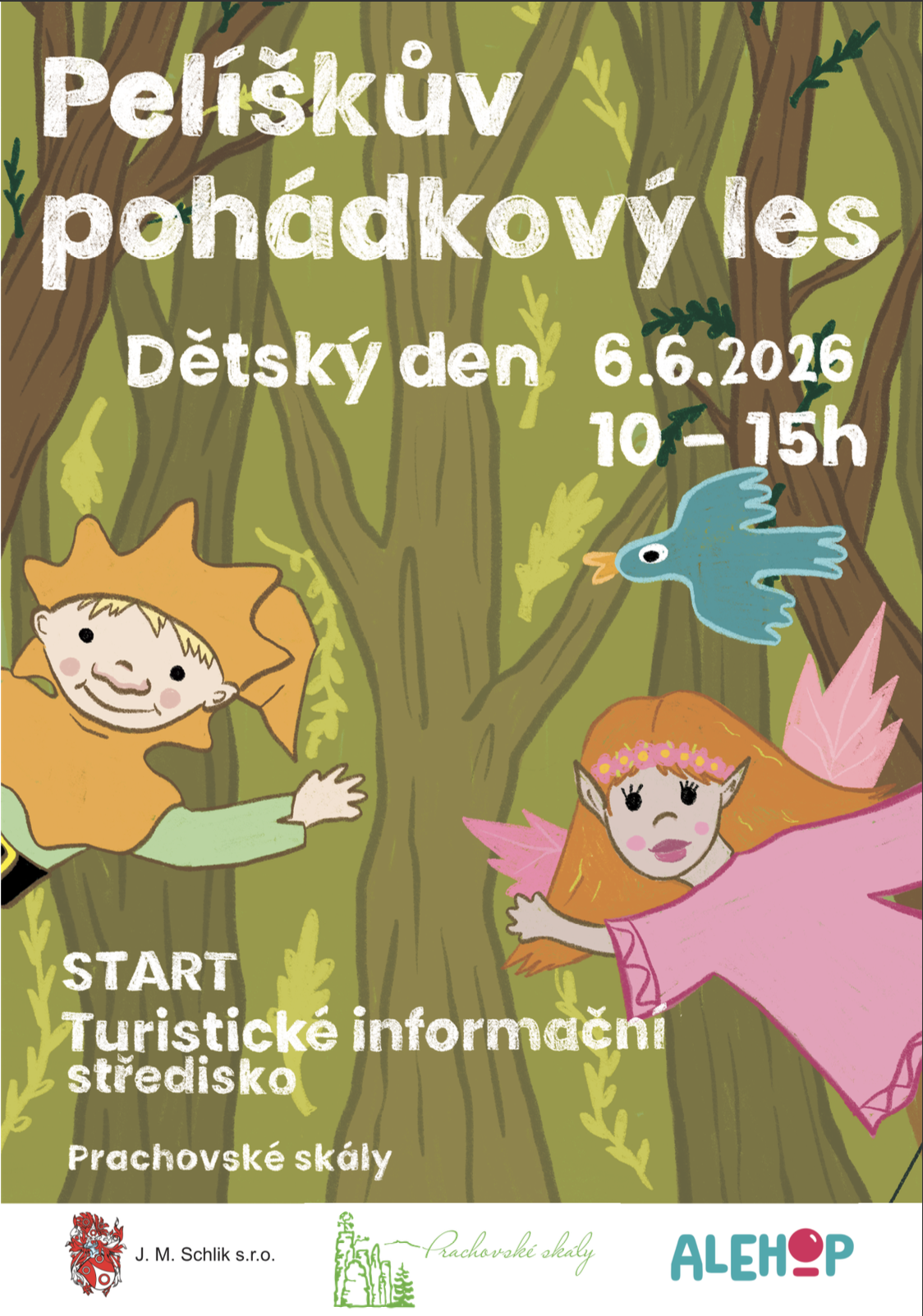 6.6.2026 Pelíškův pohádkový les - dětský den v Prachovských skalách